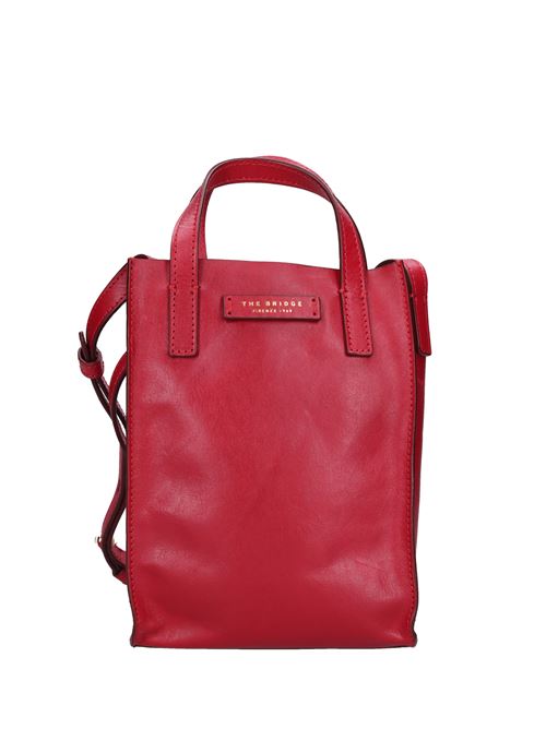 Borsa in pelle THE BRIDGE | 04340301ROSSO